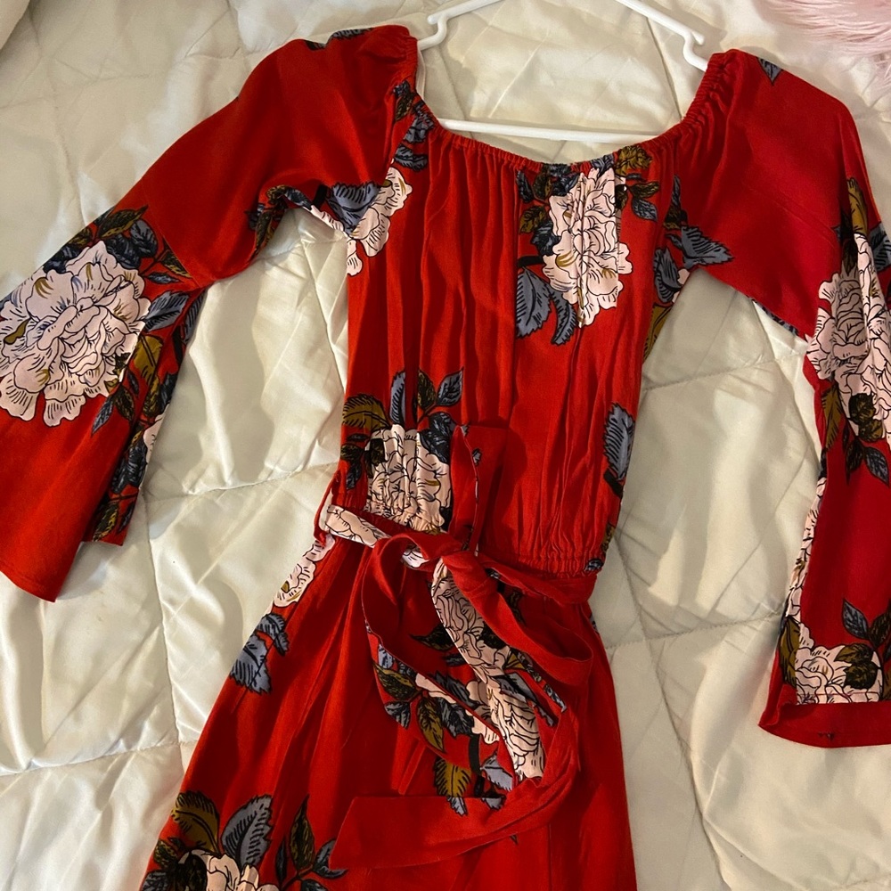 Fashion Nova Floral Romper